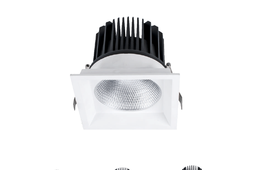 سبوت داون لايت غاطس مربع COB IP65 — سلسلة LD702 (12W/18W/24W/30W/35W/40W)