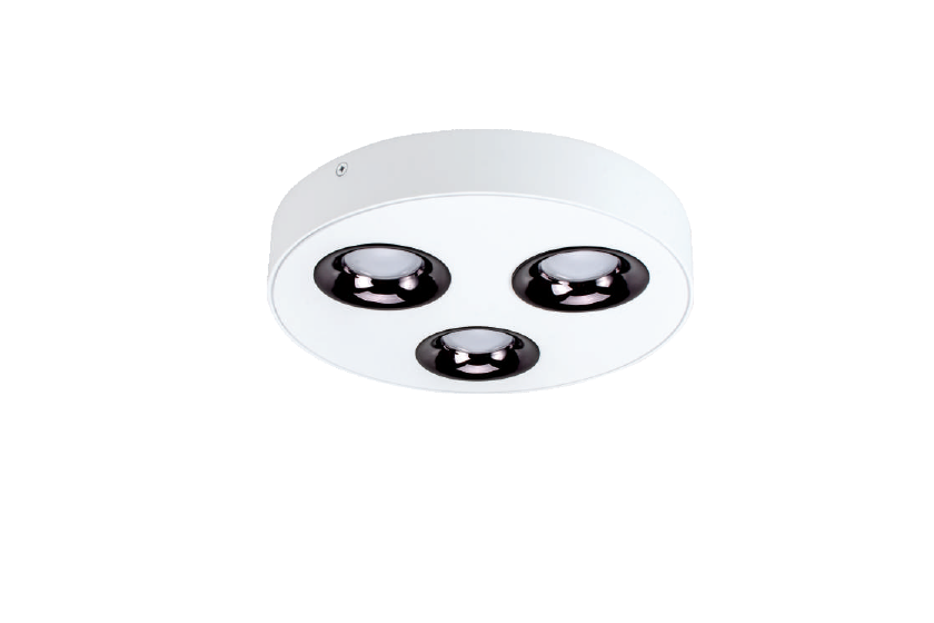 إضاءة مخفية متعدد الرؤوس سطحي سقفي COB — سلسلة LW958 (3x7W/4x7W)
